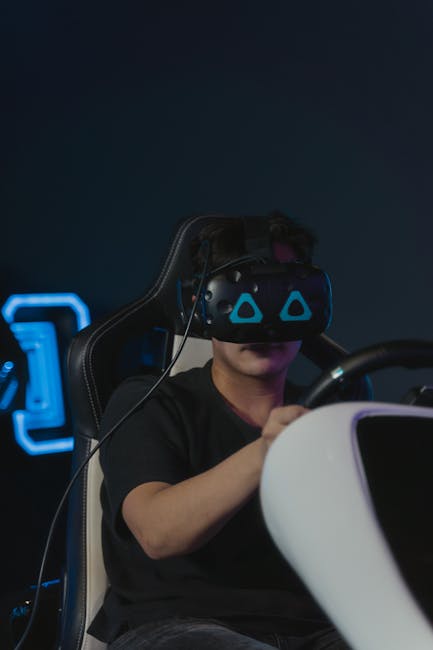VR Experience Showcase with immersive virtual reality stations